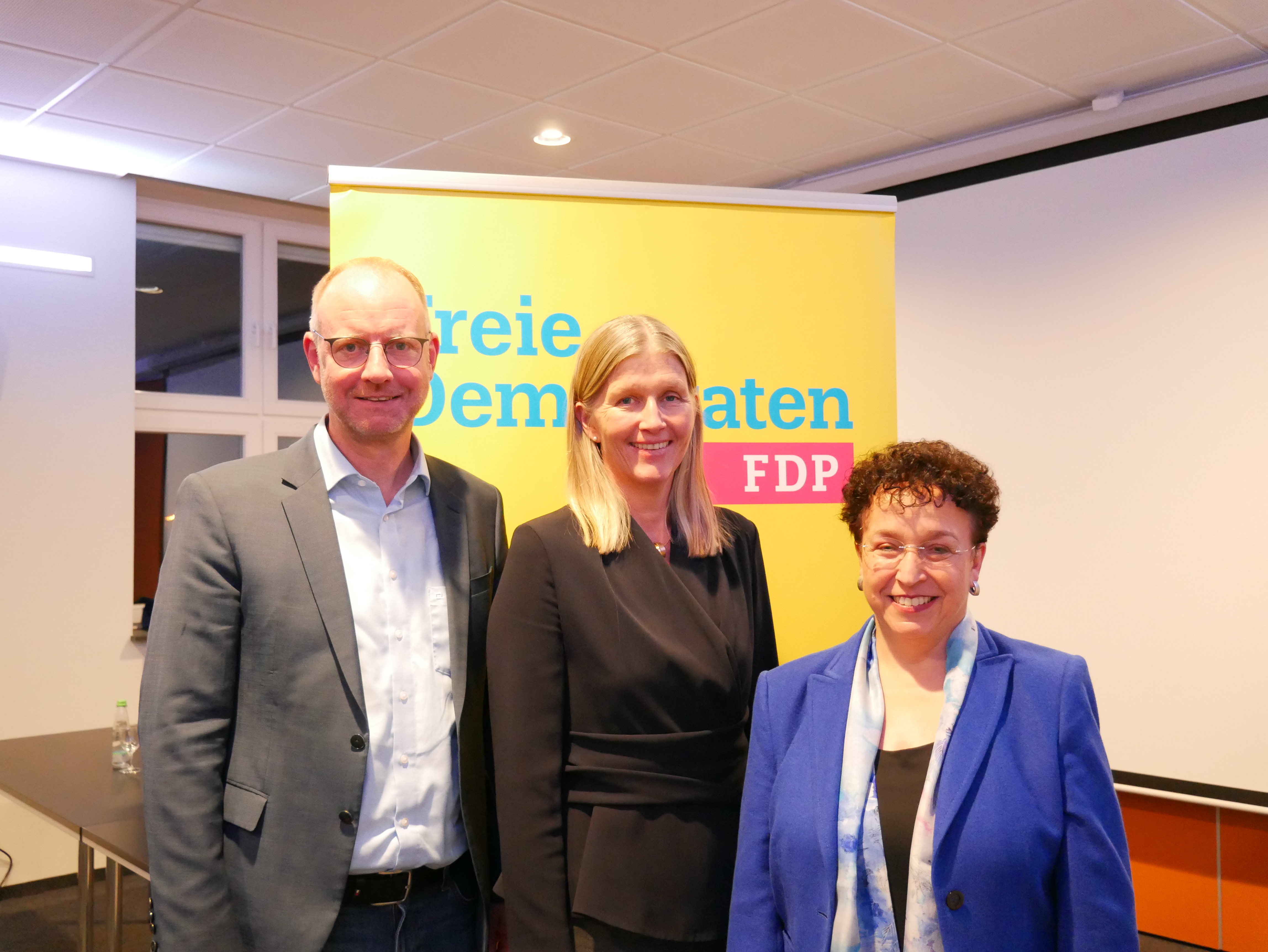 Dr. Timm Kern, Dr. Ann-Veruschka Jurisch und Birgit Homburger
