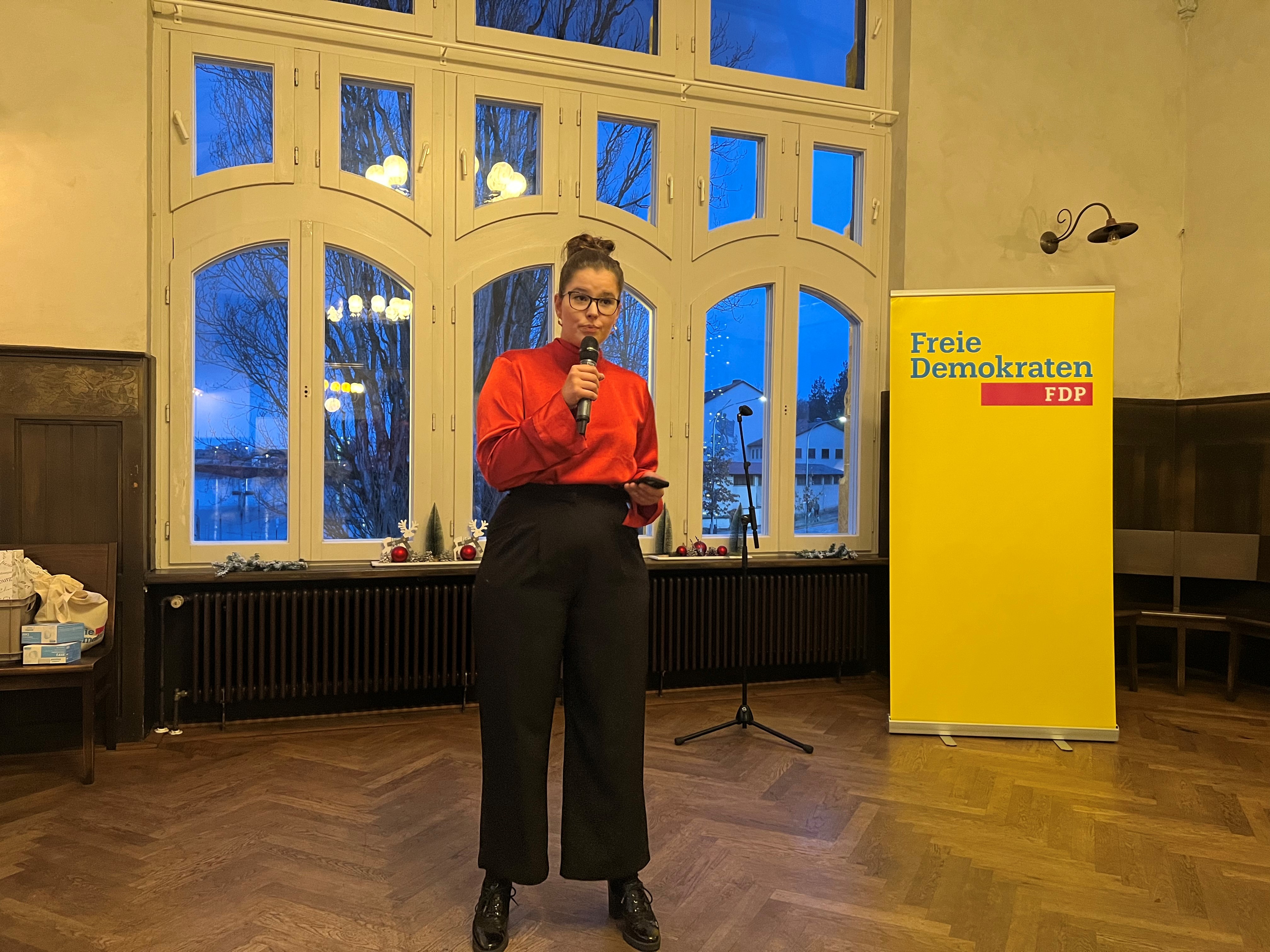 Europakandidatin Lea Banger